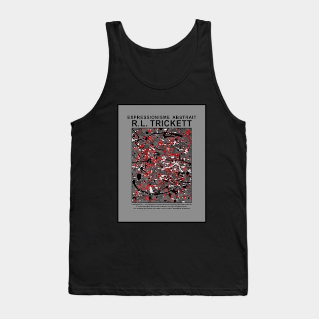 Commotion No. 3 Exhibition Poster Tank Top by RockettGraph1cs